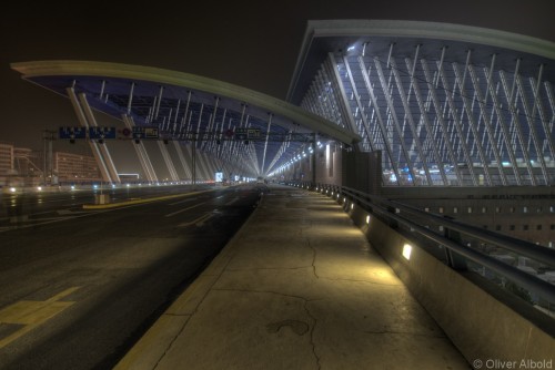 pudong airport access road (hdr)